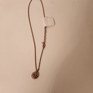 Nina Ricci Gold Pendant Necklace